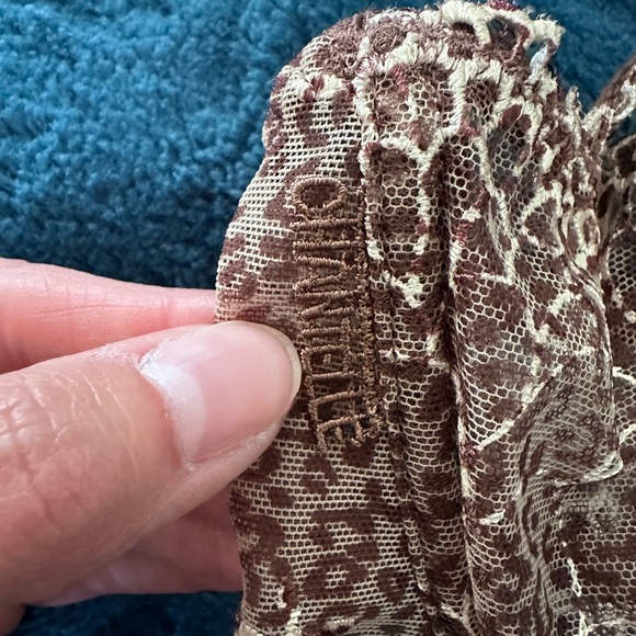 Chantelle animal print demi bra, 32D - Picture 9 of 16